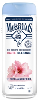 Le Petit Marseillais High Tolerance Softening Shower Gel Organic Almond Blossom 400ml