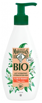 Le Petit Marseillais Organiczne Mleczko Nawilżające Kwiat Pomarańczy 48H 250 ml