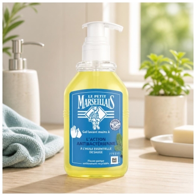 Le Petit Marseillais Antibakteriální mycí gel na ruce 300 ml