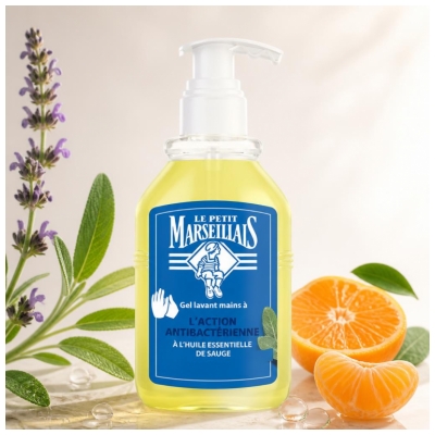 Le Petit Marseillais Antibakteriální mycí gel na ruce 300 ml