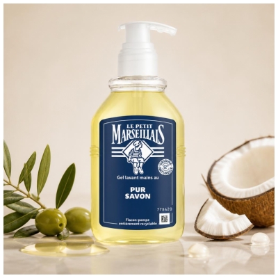 Gel de spălat pe mâini cu Săpun Pur Le Petit Marseillais 300 ml