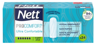 Nett ProComfort 24 Tampons Super Plus