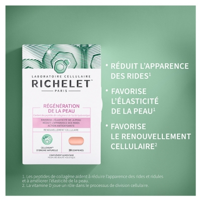 Richelet Régénération de la Peau 30 Comprimés