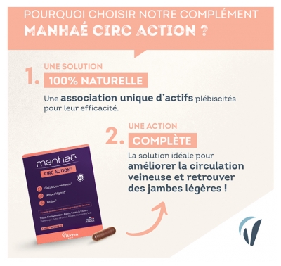 Vitavea Manhaé Circ Action 30 Gélules