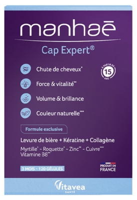 Vitavea Manhaé Cap Expert 120 Gélules