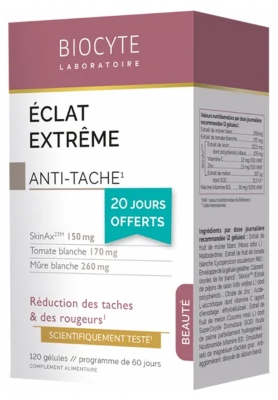 Biocyte Éclat Extrême 120 Gélules