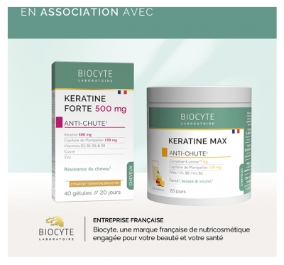 Biocyte Ongles Forts 40 Gélules