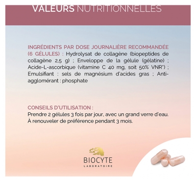 Biocyte Collagen Express Anti-Âge Fermeté 180 Gélules