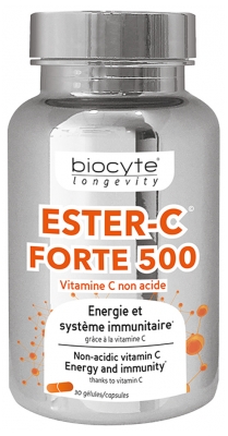 Biocyte Longevity Ester-C Forte 30 Capsules