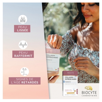 Biocyte Collagen Express Marin Anti-Âge Fermeté 10 Sticks