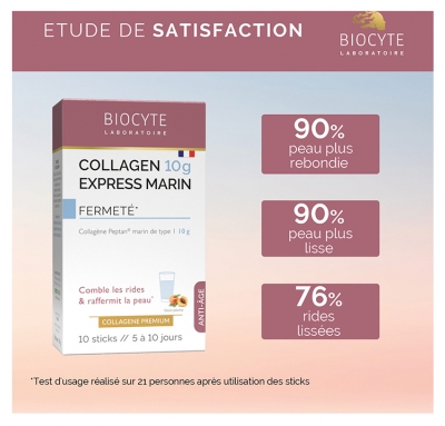 Biocyte Collagen Express Marin Anti-Âge Fermeté 10 Sticks
