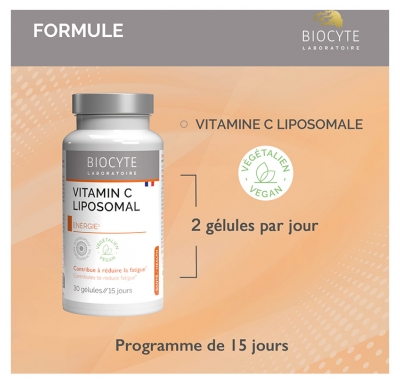 Biocyte Vitamin C Liposomal 90 Gélules