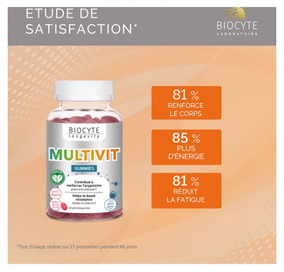 Biocyte Longevity Multivit 60 Gummies