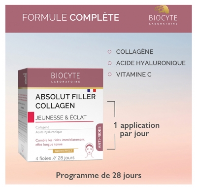 Biocyte Absolut Filler Collagen 4 Fioles