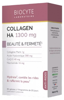 Biocyte Collageen HA 1300 mg 80 Capsules