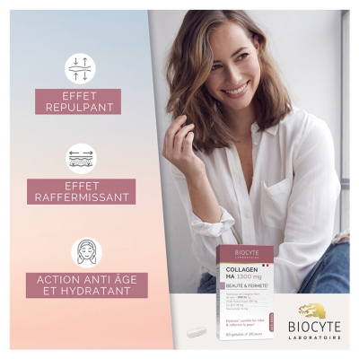 Biocyte Collagen HA 1300 mg 80 Gélules