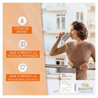 Biocyte PQQ Forte 20 mg 10 Gélules