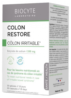 Biocyte Colon Restore 30 Capsules