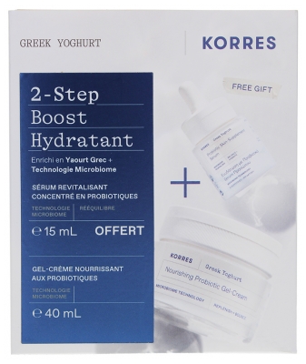 Korres Greek Yoghurt Gel-Crema Nutriente 40 ml + Siero Rivitalizzante Gratuito 15 ml