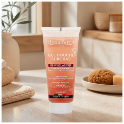 BeauTerra Överfettande Duschgel Bärnsten 200 ml