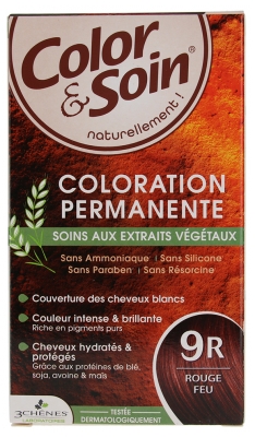 Les 3 Chênes Color & Soin Permanent Color Care - Hair Colour: Fire Red: 9R