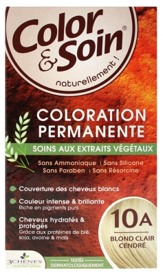 Les 3 Chênes Color & Soin Permanent Color Care - Hair Colour: Light Ash Blond: 10A