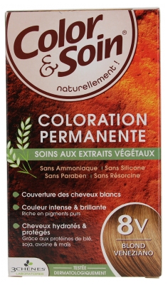 Les 3 Chênes Color & Soin Permanent Color Care - Hair Colour: Veneziano Blond: 8V