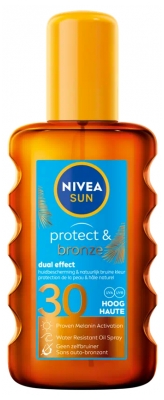 Nivea Sun Protect & Bronze Dry Oil SPF30 200 ml