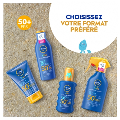 Nivea Sun Protect & Hydrate Kids Lait Solaire SPF50+ 50 ml