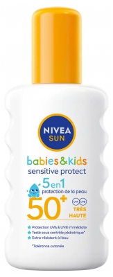 Nivea Sun Sensitive Protect Babies & Kids Spray Solaire SPF50+ 200 ml