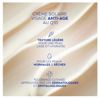 Nivea Sun UV Face Anti-Âge Q10 Solaire SPF50 50 ml