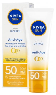 Nivea Sun UV Face Anti-Ageing Q10 SPF50 50 ml