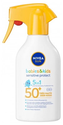 Nivea Sun Sensitive Protect Babies & Kids Spray Solaire SPF50+ 270 ml