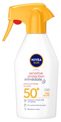 Nivea Sun Sensitive Protection Immédiate Spray Solaire SPF50+ 270 ml