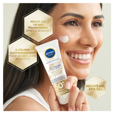 Nivea Sun UV Face Specialist Anti-Taches Solaire SPF50+ 40 ml