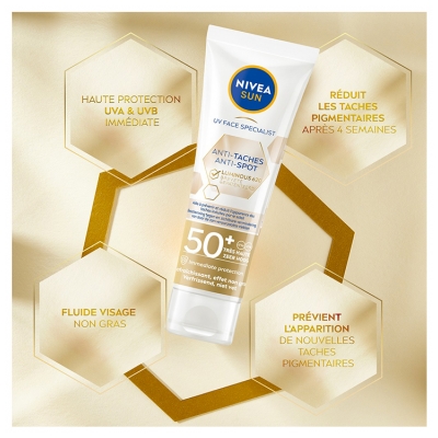 Nivea Sun UV Face Specialist Anti-Taches Solaire SPF50+ 40 ml