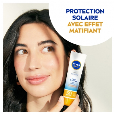 Nivea Sun UV Face Anti-Brillance Teinte Médium Solaire SPF50 50 ml