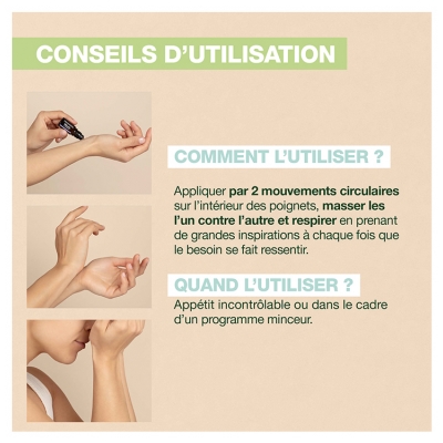 Pranarôm Aromaboost Diet Roll-On aux Huiles Essentielles Bio 5 ml