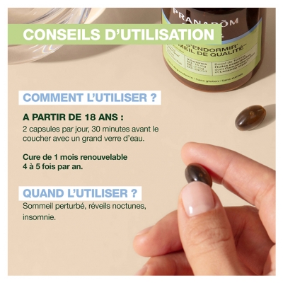 Pranarôm Aromaboost Sleep - Sommeil 60 Capsules