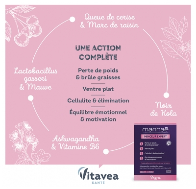 Vitavea Manhaé Minceur Expert 30 Gélules