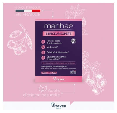 Vitavea Manhaé Minceur Expert 30 Gélules
