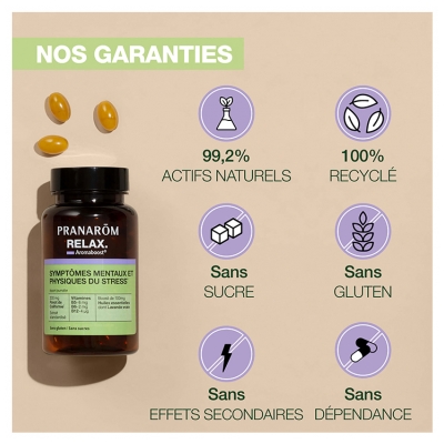 Pranarôm Aromaboost Relax - Détente 60 Capsules