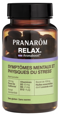 Pranarôm Aromaboost Relax - Relaksujące 60 Kapsułek