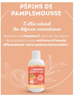 Vitavea Extrait de Pépins de Pamplemousse 100 ml