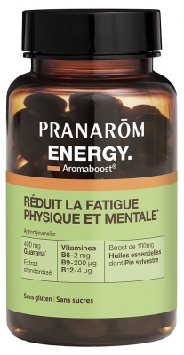 Pranarôm Aromaboost Energía 60 Cápsulas