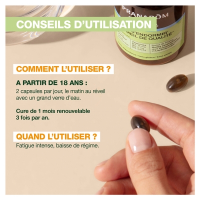 Pranarôm Aromaboost Energy - Énergie 60 Capsules