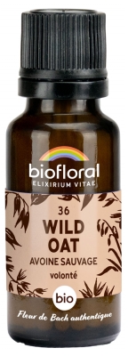 Biofloral Remedios Florales de Bach 36 Wild Oat BIO 19,5 g