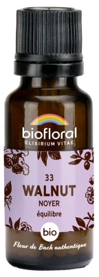 Biofloral Bach Flower Remedies 33 Walnut Organic 19.5 g