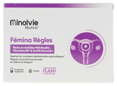 Minolvie Nutra ' Fémina Regole Programma Flash 15 Capsule