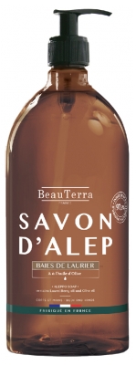 BeauTerra Sapone Liquido di Aleppo 1 L